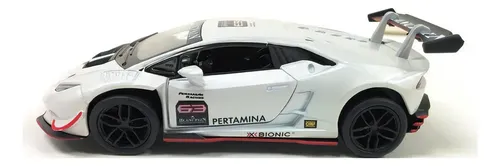 Carrito Blanco Lamborghini Huracan Lp620-2 Super Trofeo 2