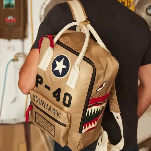 Mochila Curtiss P-40 Warhawk Flying - A Pedido_exkarg Marrón 4