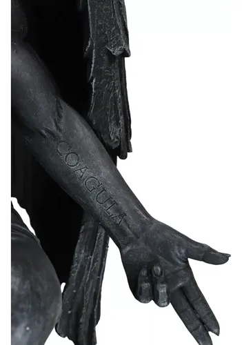 Estatua De Cabra Sabatica - A Pedido_exkarg Gris Oscuro 5