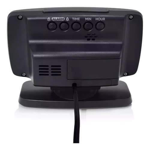 Reloj Despertador Electrico Westclox - A Pedido_exkarg Negro 5