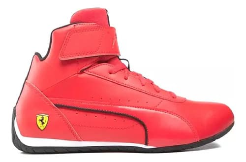 Botitas Puma Ferrari Neo Cat(43)_exkarg Rojo 34,5 Ar