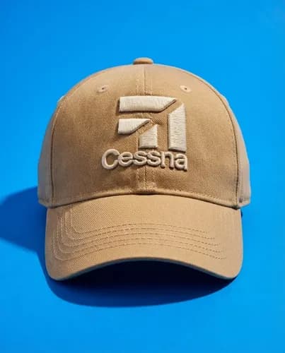 Gorra Red Canoe Cessna 3d Logo - A Pedido_exkarg Beige M 5