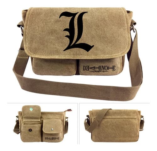 Morral Anime Death Note Canvas - A Pedido_exkarg Marrón 4