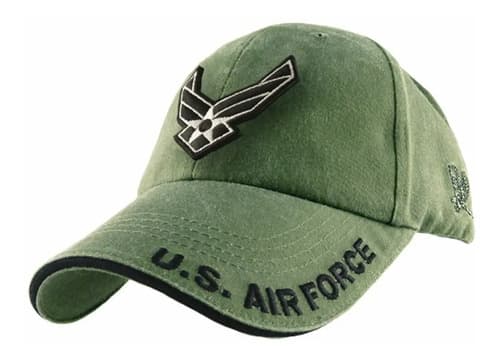 Gorra U.s.a.f. Us Air Force Oficial - A Pedido_exkarg Verde Xxx 2
