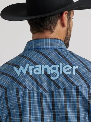 Camisa Wrangler Western Snap Black - A Pedido_exkarg Wrangler S 2