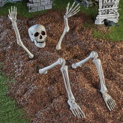 Set Decoracion Halloweeen Esqueleto - A Pedido_exkarg 3