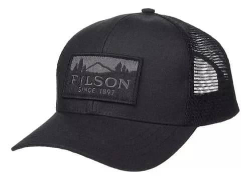 Gorra Filson Men's Logger Mesh Oil Black - A Pedido_exkarg Negro M