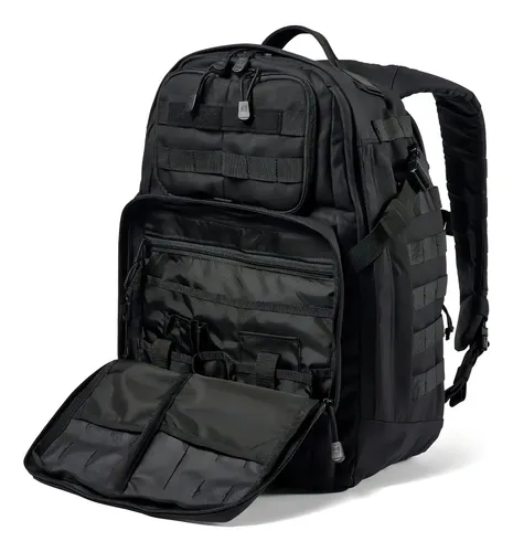 Mochila Táctica 5.11 Rush 24 2.0 Negromilitar 37l Bolsillos Negro 5