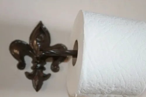 Set Accesorios Fleur De Lis Bathroom - A Pedido_exkarg Negro 4