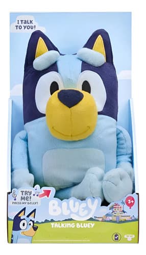Muñeco Peluche Perro Bluey 13  Original_exkarg Azul