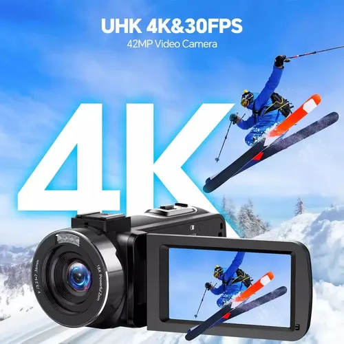 Camara 4k 30fps 42mp Handheld - A Pedido_exkarg Negro 6