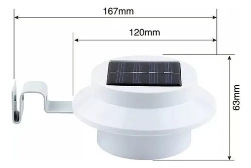 Luz Solar P/exteriores - A Pedido_exkarg Blanco 3