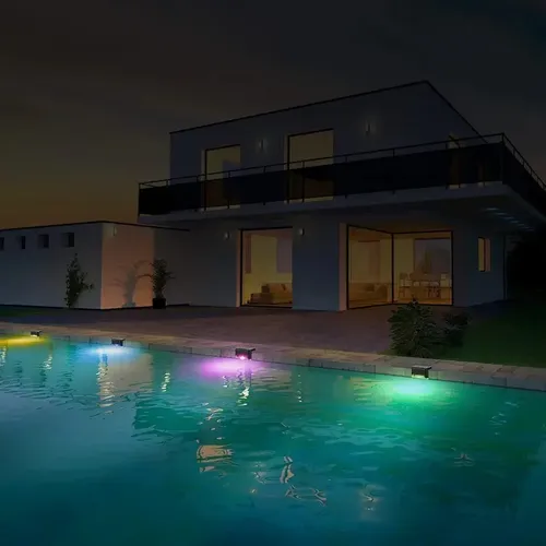 Pack 8 Luces Led Solares Para Aire Libre - A Pedido_exkarg Negro 5