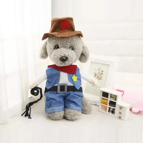 Disfraz Para Gatos Cowboy - A Pedido_exkarg 2