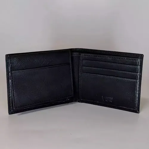 Billetera Levi's Coated 31lp220052 - A Pedido_exkarg Negro 5