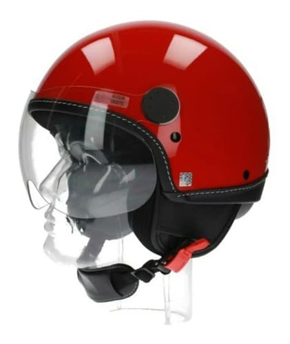 Casco Vespa Reduced Original Vespa D-jet - A Pedido_exkarg Rojo 3