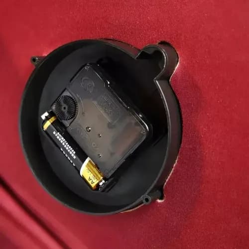 Cartera Real Alarm Clock Vintage - A Pedido_exkarg Negro 2