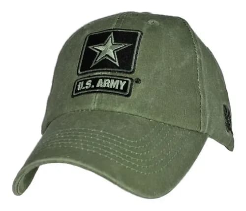 Gorra U.s. Army Star Hat Oficial - A Pedido_exkarg Verde Xxx