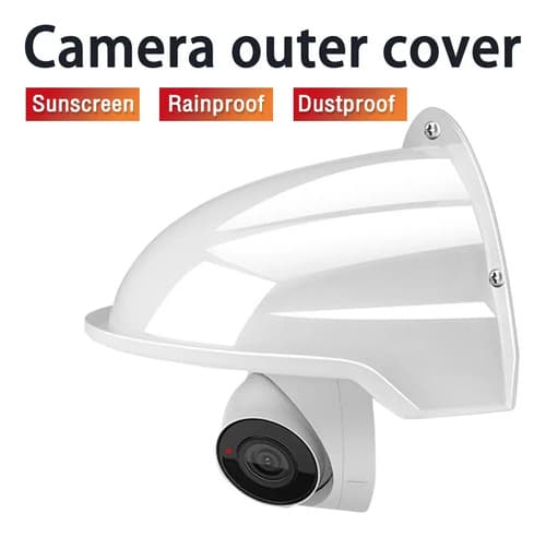 Protector Camara De Seguridad Cctv Outdoor - A Pedido_exkarg Blanco 6