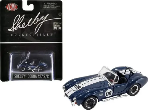 Auto 1:64th Shelby Cobra 427 - A Pedido_exkarg Azul 2