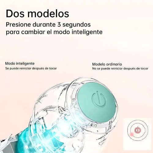 Pelota Interactiva Inteligente Para Gatos Con Movimiento Automático Y Luz Led Celeste 3