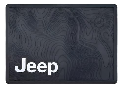 Alfombra De Goma Jeep Original - A Pedido_exkarg Negro