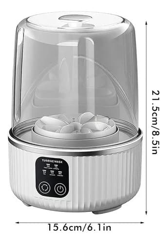Mini Lavadora Portátil Recargable Ropa Interior - A Pedido Blanco