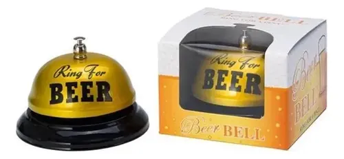 Campana Llamadora Ring For Beer - A Pedido_exkarg Amarillo 2