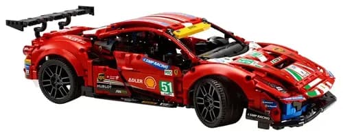 Lego Technic Ferrari 488 Gte Af Corse #51 - 1677 1677 3