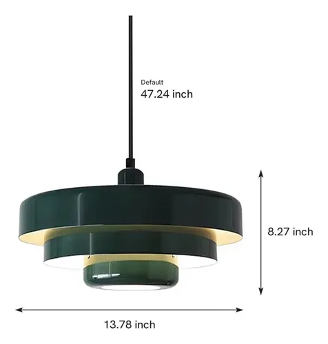Lampara Colgante Bauhaus Modern Style - A Pedido Blanco 2