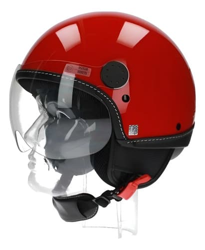 Casco Vespa Reduced Original Vespa D-jet - A Pedido_exkarg Rojo