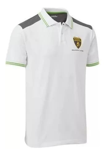 Chomba Lamborghini Squadra Corse - A Pedido_exkarg Blanco Xxx