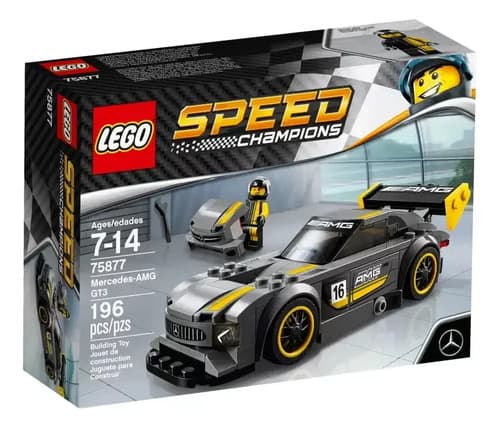 Auto Lego Mercedes-amg Gt3 (75877) - A Pedido_exkarg 196 X 7