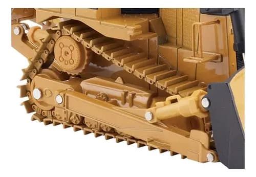 Cinta De Correr Caterpillar Para Tractor En Miniatura D10t 1:50 Diecast 85158, Amarilla Amarillo 6