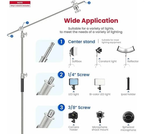Soporte De Iluminación Para Estudio - A Pedido_exkarg 4