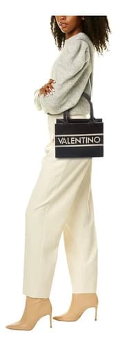 Cartera Valentino By Mario Valentino Marie - A Pedido_exkarg Negro 4