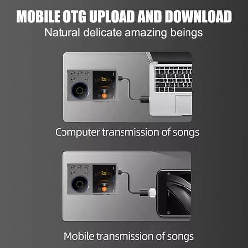 Reproductor Mp3 Con Bluetooth - A Pedido_exkarg Negro 6