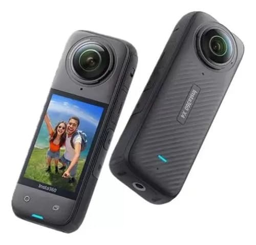 Insta360 X4 Adventure Bundle 8k 256gb Bateria Palo Invisible Negro 4