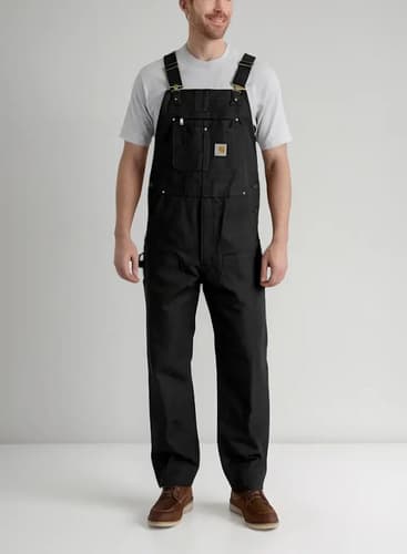 Pantalon Jardinero Carhartt Relax - A Pedido_exkarg Negro Xxx