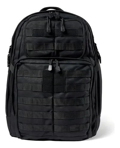 Mochila Táctica 5.11 Rush 24 2.0 Negromilitar 37l Bolsillos Negro 2