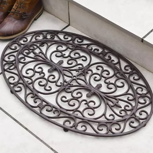 Alfombra De Puerta  Hierro Fundido - A Pedido_exkarg 7