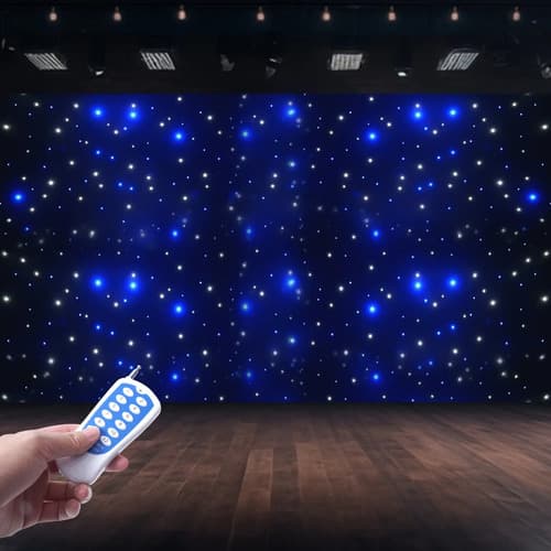 Cortina De Estrellas Led Cielo Estrellado Dmx512 - A Pedido Azul