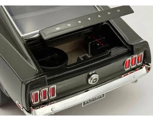 Auto 1969 Ford Mustang Boss 429 Black - A Pedido_exkarg Negro 3