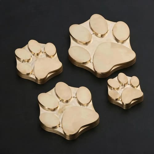 Sello De Cuero Con Logotipo / Para Tallar Madera - A Pedido Dorado 5