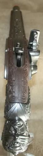 Revolver A Cebita Halloween Pirate Gun - A Pedido Plateado 2