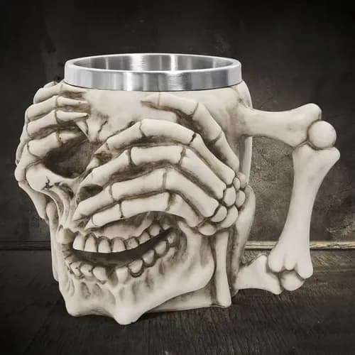 Taza Calavera Gothica - A Pedido_exkarg Piel 4
