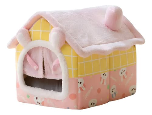 Cucha Calida Perros / Gatos Interior - A Pedido_exkarg Rosa