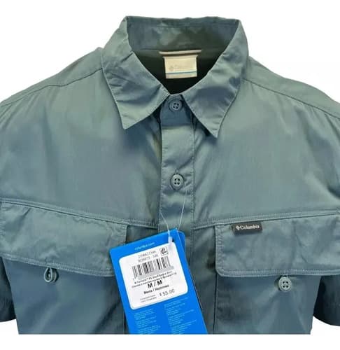 Camisa Columbia Men's Thyme Green - A Pedido_exkarg Verde S 4