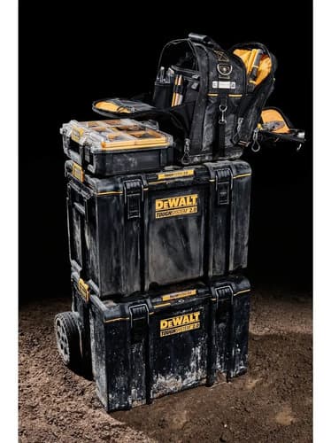 Bolso Herramientas Toughsystem Dewalt - A Pedido_exkarg Negro 6