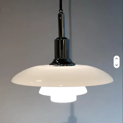 Lampara Colgante Art Deco By Poul Henningsens - A Pedido Blanco